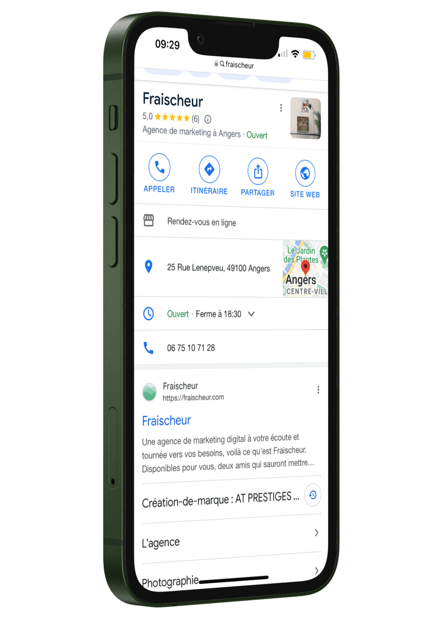 Google My Business en quelques mots - Google My Business, un outil révolutionnaire pour votre stratégie marketing ! - Fraischeur
