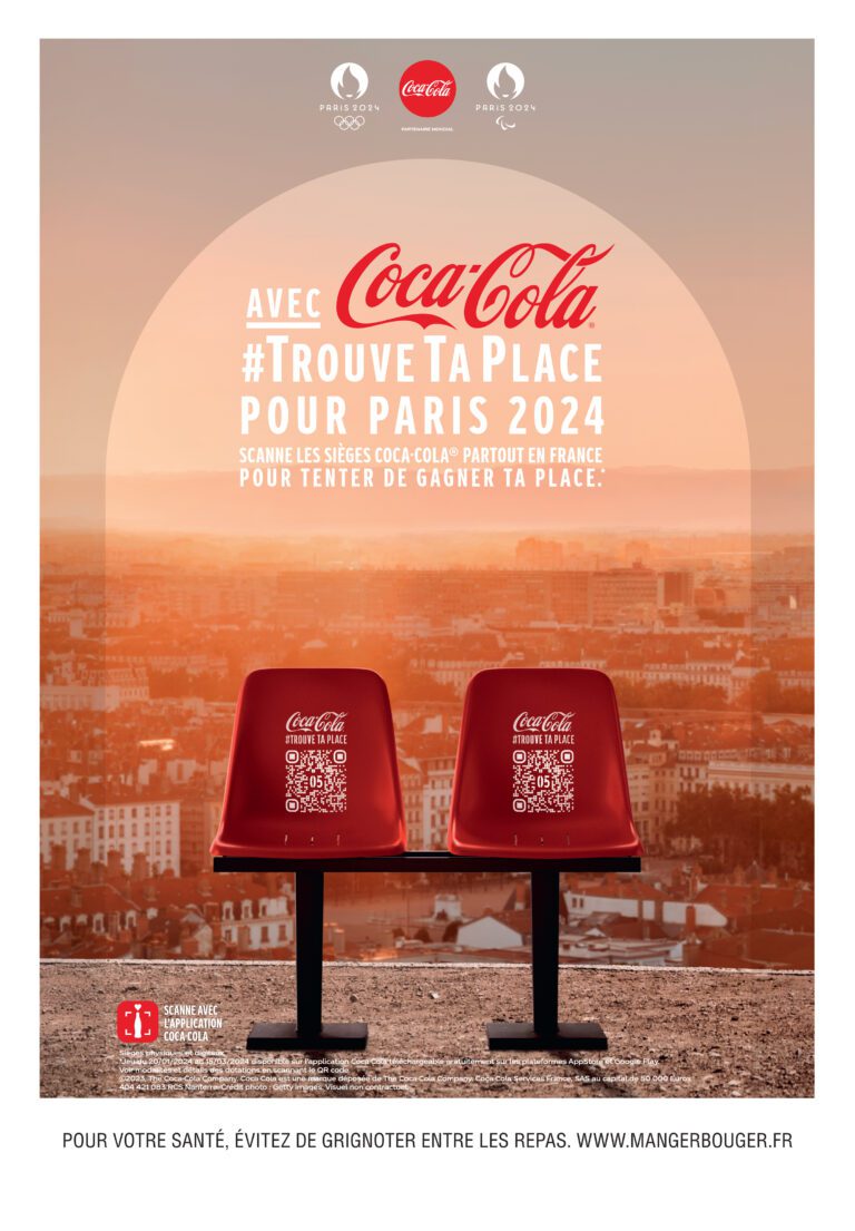 La Publicité aux JO 2024 - Coca-Cola et sa chasse aux trésors, entre le réel et le virtuel - Fraischeur
