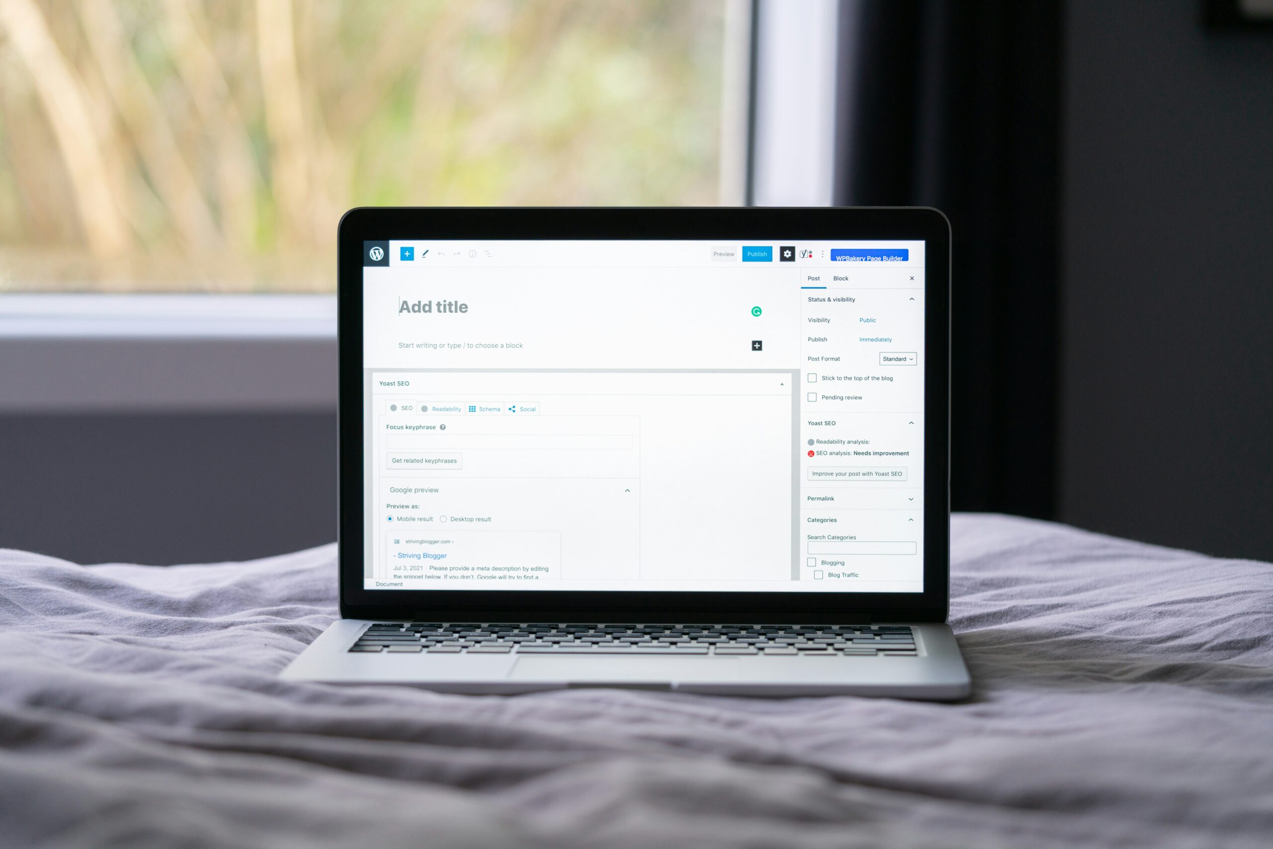 Une interface intuitive et personnalisable - Pourquoi choisir WordPress pour son site web ? - Fraischeur