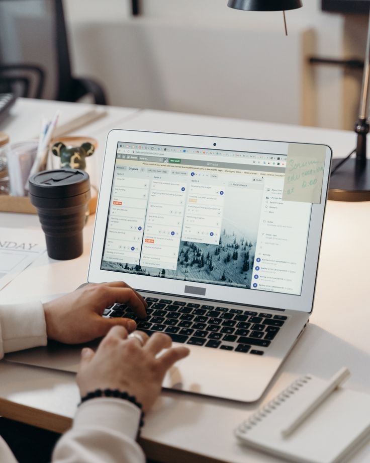 outils com' - trello - agence fraischeur - angers